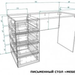 Стол письменный Мебелеф-16 | фото 7