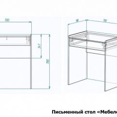 Стол письменный Мебелеф-37 | фото 7