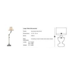 Настольная лампа декоративная Eichholtz Brunswick 106623 | фото 4