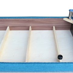 Диван-кровать Комфорт без подлокотников BALTIC GREY (4 подушки) | фото 14