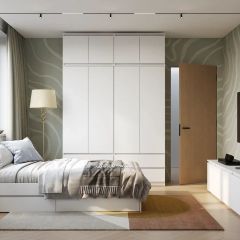 Спальня Симпл (белая) модульная | фото 47
