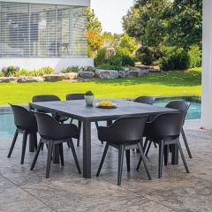 Стол раскладной Джули (Julie Double table 2 configurations) Графит | фото 6